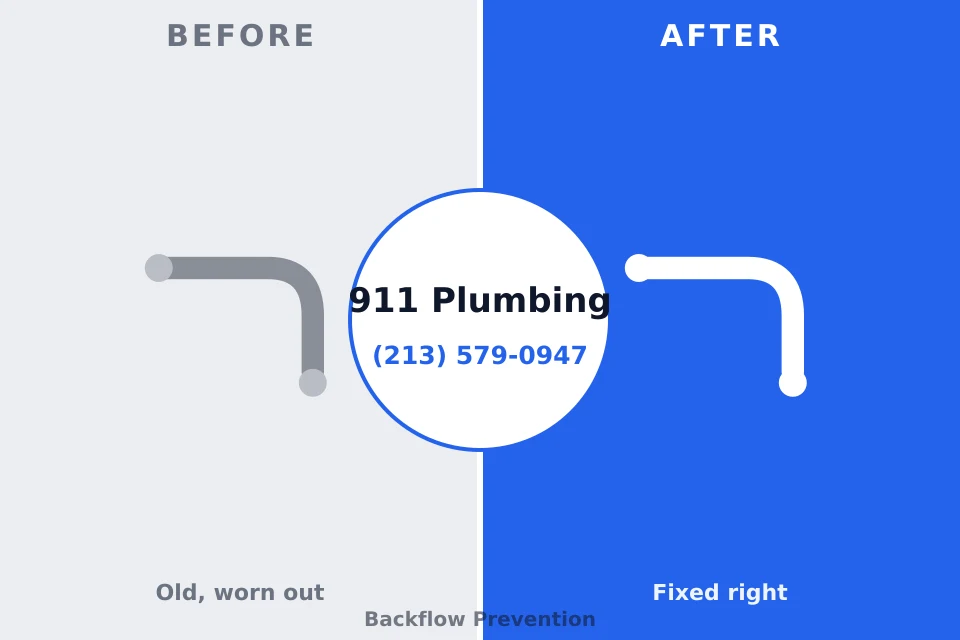 Before and after: plumbing company Loveland, OH